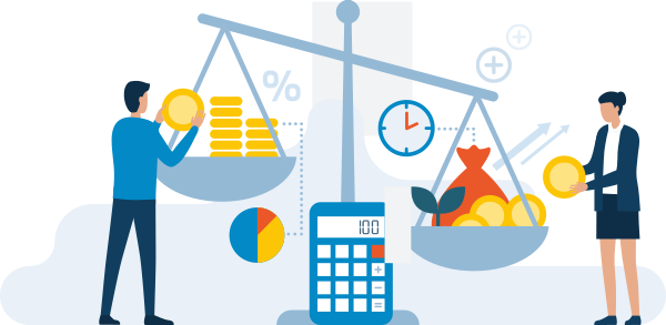 equilibre entre investissement et réductions d'impôts